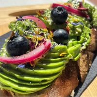 Avocado toast at Isule Surelle  in Palau