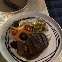 Beetroot seitan   at La Vegarie in Hanoi