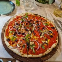 Delicious at Salado Pizzeria Trattoria in Corfu