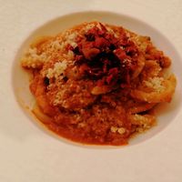 Pici al ragù vegano at Essenza Dario e Anna - dal 1964 in Arezzo