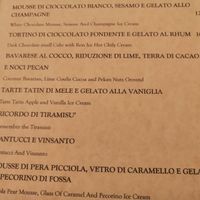 Dolce (solo la bavarese è vegan) at Essenza Dario e Anna - dal 1964 in Arezzo