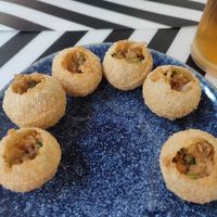 Pani Puri at Elohim Asian Fusion Restaurant in Funchal
