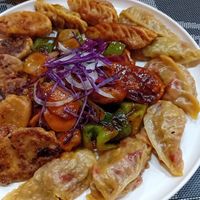 Momo mix platter at Elohim Asian Fusion Restaurant in Funchal