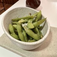 Edamame  at Gurumê Leblon in Rio De Janeiro