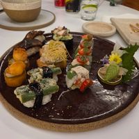 Combinado vegano at Gurumê Leblon in Rio De Janeiro