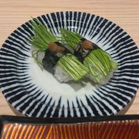   at Kizuna Sushi in Tokyo