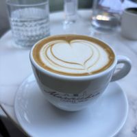 Cappuccino oat milk   at Marsecchia Coffee Shop in Rijeka