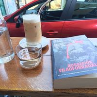 I loved the glass straws! at Marsecchia Coffee Shop in Rijeka