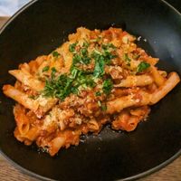 Bolognese with gluten free pasta at Primo Pasta Amsterdam in Amsterdam