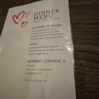 Valentines set menu   at Primo Pasta Amsterdam in Amsterdam