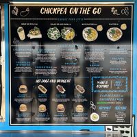 Menu   at Chickpea Food Truck in Vancouver