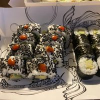 Avocado maki and tofu sushi  at Sushi Master in Bucharest