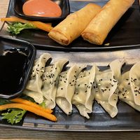 Steamed dumplings  at EatHappy Vegan - Rosenhoff in Oslo