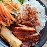 Bun Bi Cha Gio at EatHappy Vegan - Rosenhoff in Oslo