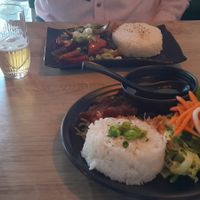 The food was great! at EatHappy Vegan - Rosenhoff in Oslo