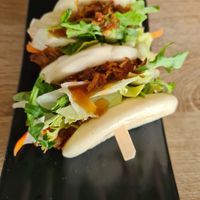 Bao buns at EatHappy Vegan - Rosenhoff in Oslo