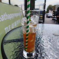 Vietnamese tea limonade with kumquat at EatHappy Vegan - Rosenhoff in Oslo