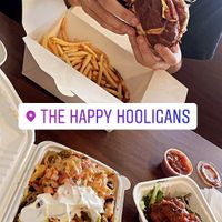 Wings, nachos with jackfruit, Reuben sandwich  at The Happy Hooligans in San Jose