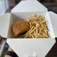 Backyard BBQ Burger: bland & heavy, flavor came from bbq sauce alone  at The Happy Hooligans in San Jose