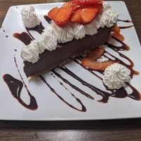 Chocolate ganache - slight coconut flavor. at The Happy Hooligans in San Jose