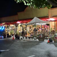 Bustling Mediterranean communal restaurant   at Mazra in San Bruno