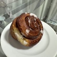 Cinnamon roll  at Aurora Argentinian Bakery in Wellington