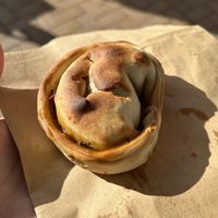Mushroom empanada   at Aurora Argentinian Bakery in Wellington