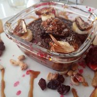 Mousse de cacao at Chirimoya in Salta