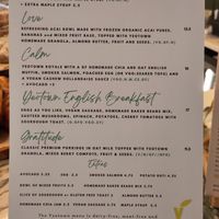 Menu 2 at Yeotown - Queen's Gardens in West London