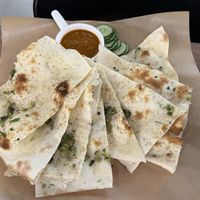 Love the naan!  at SUN BERNO - Chun Dazhi Store - 光焙若蔬食 春大直門市 in Taipei