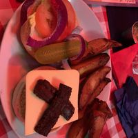 C&B burger  at Yankee Traveller in Great Yarmouth