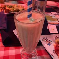 Vegan banana milkshake   at Yankee Traveller in Great Yarmouth