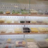 fridge ingredients at Sonogong Maratang 손오공 마라탕 - Incheon Gajeong in Incheon