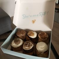 The rolls I got in Amsterdam. (2x biscoff, apple roll, but roll, dough roll, original)  at Have A Roll  in Amsterdam