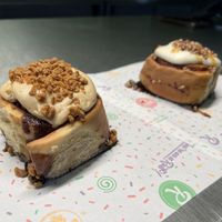 Biscoff on left  at Have A Roll  in Amsterdam