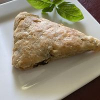 Vegan leek scone  at AppleCore's Bake Shoppe  in Columbia