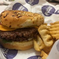 Vegan smash burger. Bun is so good!  at ThanksABrunch in Gilbert