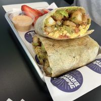 Vegan breakfast burrito ! One of my favorites   at ThanksABrunch in Gilbert