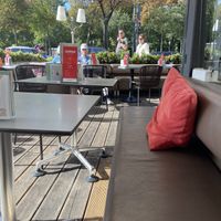 Seating  at Café Landtmann in Vienna