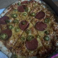 Pizza Diavola (vegan)  at Happy Slice in Rostock