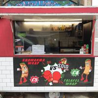 Cute little hut at Solo Syrian Food in Oxford