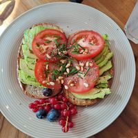 Brot mit Avocado at Das süße Leben - Café Und Weinbar in Wermelskirchen