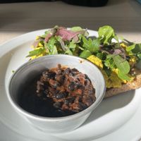   at Mandala Café in East London