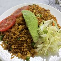 Chaulafan- half plate was totally a full plate 😉  at El Nuevo Paraíso - Simon Bolivar in Cuenca