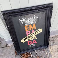 Outside  at Empanada Werkstatt in Graz