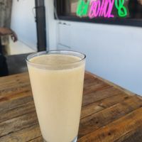 Mango shake at Veganize Bohol in Tagbilaran