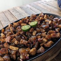 Sisig at Veganize Bohol in Tagbilaran