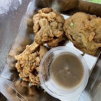 Chick’n joy  at Veganize Bohol in Tagbilaran