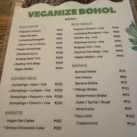   at Veganize Bohol in Tagbilaran