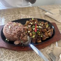 Vegan Sisig  at Veganize Bohol in Tagbilaran